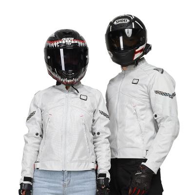 China FEHER Breathable Jackets Motorcycle Clothes Couples Patterns Anti-fall Motorcycle Rider Riding Suits Racing Suits For Men And Women for sale