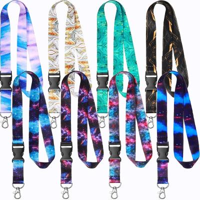 China Advertising free samples and LOGO can be customized with customer LOGO transfer printing lanyard for sale