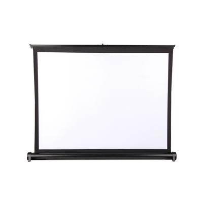 China 30inch Portable Projection Screen Table Projector Screen Desktop Projector Screen for Business Meeting for sale