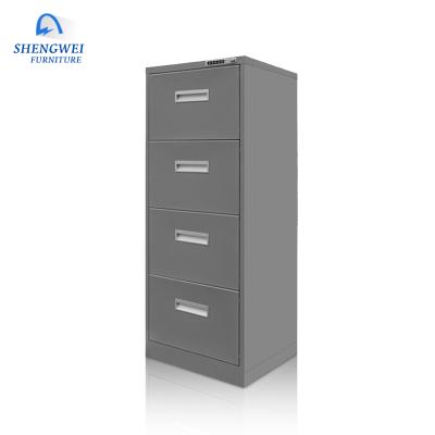 China (Hotsale Other)2021 Adjustable Customized Office Metal Folder 4 Drawer Cabinet Steel Drawer Cabinet for sale