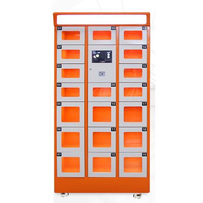 China Smart School Heat Preservation and Disinfection Food Delivery Locker Cabinet for Contactless Food Delivery for sale