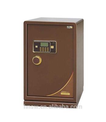 China High Quality Cold Rolled Steel Plate Top Rated Classic Design Metal Cabinet Fingerprint Safe Box for sale