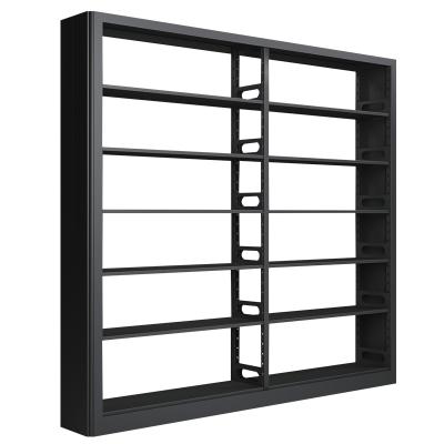 China Modern Cheap Single Side 6 Tiers Home Price Book Rack Metal Shelf For Library for sale