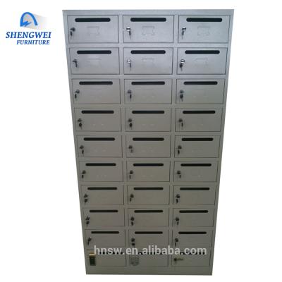 China Widely Used Smart Floor Mounted Steel Mail Parcel Mailbox Locker for sale