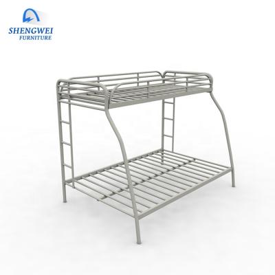 China Modern Metal Triple Heavy Duty Steel Bunk Bed Latest Bunk Bed Designs for sale