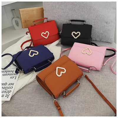 China Hot Selling Lady Handbag PU Leather Shoulder Bag High Quality Fashion Sling Bag NEW Small Women Leather Shoulder Bag for sale