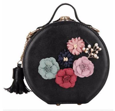 China 2017 High Quality Fashion Handbag Bags Women Handbag Lady Shoulder Bag Flower Bag High Quality for sale