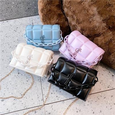 China Newspaper Used Hot Selling Women Bag NEW Fashion Lady Handbag PU Leather Small Shoulder Bag Girl Cross - Body Bags for sale