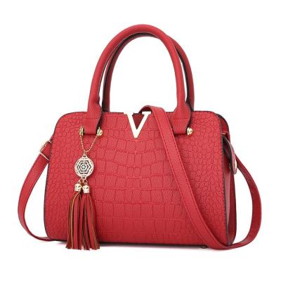 China 2020 fashion new style hot sale women shoulder genuine pu leather handbags, wholesale designer pu leather handbag for sale