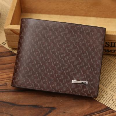 China 2017 High Quality Best Selling Short Leather Men Wallet, PU Leather Wallets for sale