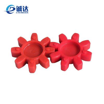 China All Industries Injection Polyurethane Rubber Hexagonal Spider Rubber Coupling Elastic Crash Pad for sale