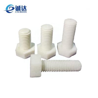 China HEX Cheap Price Dimension Stability Is Good Plastic Nylon Screw Bolt Gasket And Nuts for sale