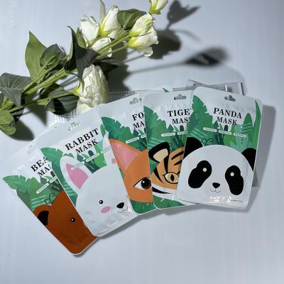 China Custom Moisturizer Private Label Animal Facial Sheet MOOYAM Mask Moisturizing Whitening Animal Face And Body Mask for sale