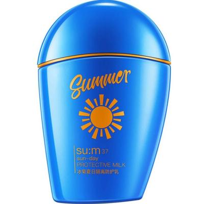 China Wholesale Waterproof Natural Sun Block Sunscreen OEM Private Label Skin Care Sweat Proof Whitening Cream Lotionw Waterproof Sunscreen for sale