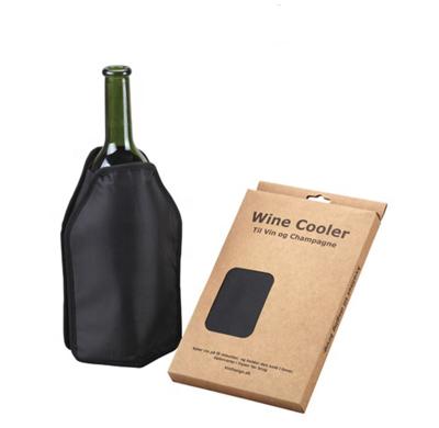 China Wholesale Viable Empty Stand Wine Bottle Cooler Bag Sublimation Gel Sleeve Beer Tube Neoprene Box Cooler 6 Packs With Your Logo for sale