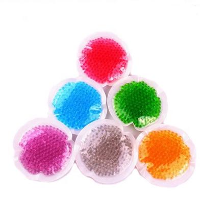 China Cold Supplies Mini Cold Gel Beads Insulation Rehabilitation Therapy Pads For Kids Reusable Nonwoven Fabric Hand Warmer for sale