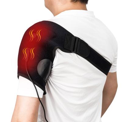 China Reusable Brace Massager Battery Therapy Heating Electric Heating Infrared Pain Relief For Shoulder Heater Pad for sale