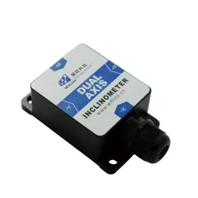 China Anti Electromagnetic Disturbance Impact Vibration LIS326 Serial Port Module RS232, RS485 Small Volume And Low Cost Dual Axis Digital Inclinometer Tilt Sensor 5V -40℃~85 for sale