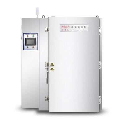 China DJL Liquid Nitrogen Vegetable Blown Freezer For Vegetables/Nuts Lotus Liquid Nitrogen Freezer Liquid Nitrogen Gas Iqf Freezer for sale