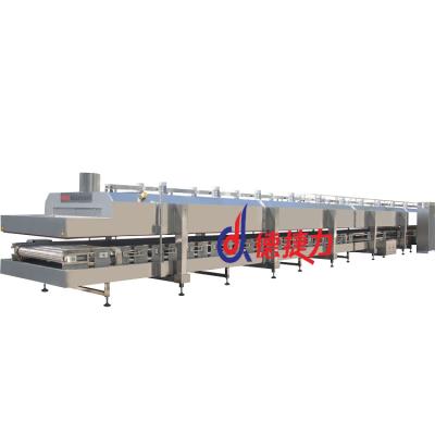 China food & Liquid Nitrogen Freezer Beverage Factory Iqf Tunnel Freezer Fish Processs Machine French Fries Production Line for sale