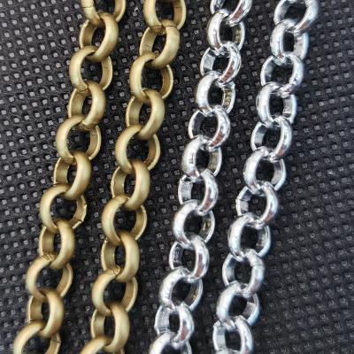 China YuanTong Circle Chain Accessories Jewelry Bag Chain Shoulder Aluminum Metal Aluminum Chain for sale