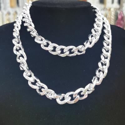 China Other YuanTong New Style Popular Design Jewelry Necklace Chain Bracelet Bags Silver Plated Aluminum Chain for sale