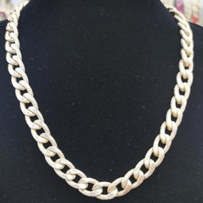 China Other YuanTong New Style Popular Design Jewelry Necklace Chain Bracelet Bags Silver Plated Aluminum Chain for sale