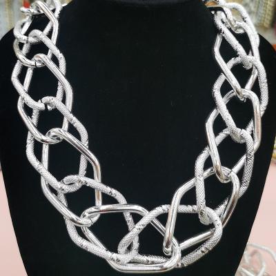 China Other YuanTong New Style Popular Design Jewelry Necklace Chain Bracelet Bags Silver Plated Aluminum Chain for sale