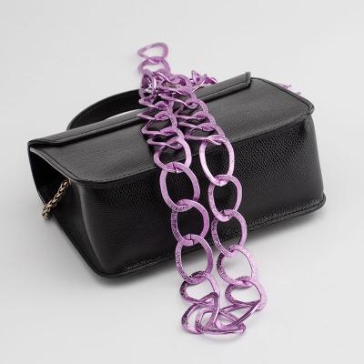 China CIA Aqua Enamel Chain Hip Pop Pattern Jewelry Accessory For Necklace Bracelet Making for sale