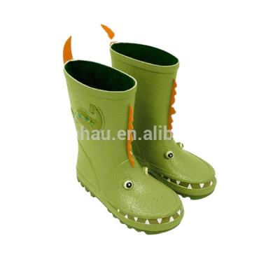 China Fashion Trend Popular Cheap Animal Print Baby Rain Boots for sale