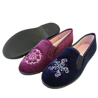 China 2022 Hot Selling Anti-skid Household Indoor Women's Slippers Shoes Group With Non-slip Heel Shoes For The Elderly for sale