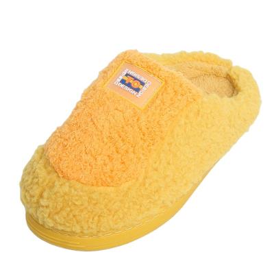 China Anti-slip cotton shoes office indoor warm slippers are very popular in Chinese factories fluffy slippers for women for sale