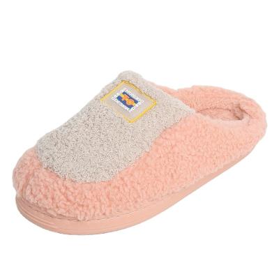 China Anti-skid cotton shoes slippers office indoor warm slippers are very popular in Chinese factories rubber slippers for sale