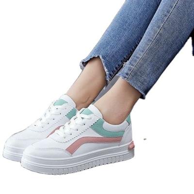 China Korean Style Fashion White Casual Shoes Wholesale Lightweight Female Student Small White Shoes for sale