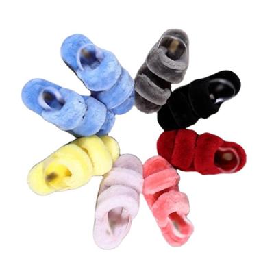 China Breathable For Women Winter Lambskin Designer Slippers Sheepskin Fur Indoor Wear-Resistant Slides For Women Outdoor Fluffy for sale