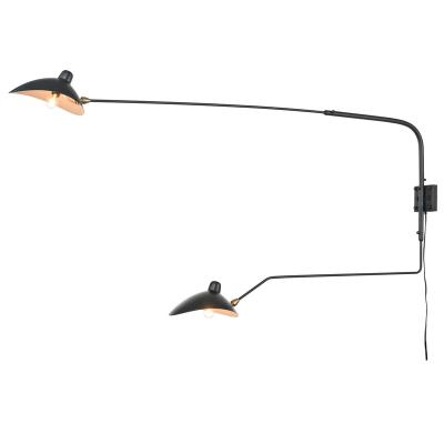 China Retro Style Steel with Rotate Adjustable Swivel and Long Swing Arm Retro Style Wall Lamp (Wall Sconce) for Office, Bedroom, Hallway ect for sale