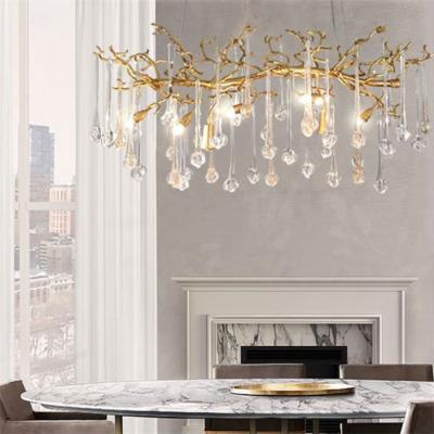 China Bright Kitchen Lights Lights Crystal Modern Elegant Chandeliers Luxury Chandelier for Indoor for sale