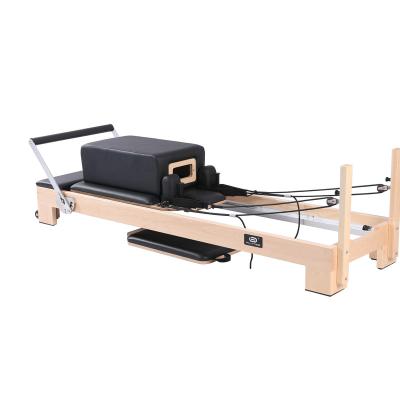 China 2022 Pilates Pilates Pilates Pilates Pilates Maple Aluminum Bed Home Reformer for sale