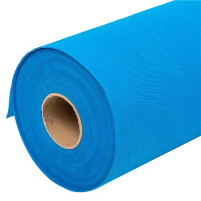 China Waterproof Disposable Hydrophobic Blue Spunbond Meltblown Nonwoven Fabric Roll SMS SSMMS SMMS for sale