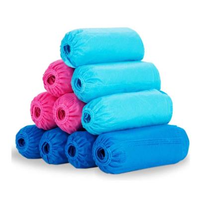 China Dustproof Disposable Nonwoven 35gsm PP Shoe Cover Foot Cover for sale