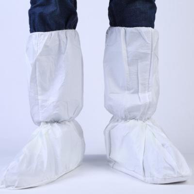 China Non Woven Disposable Waterproof Non Woven Shoe Cover Medical Boots for sale