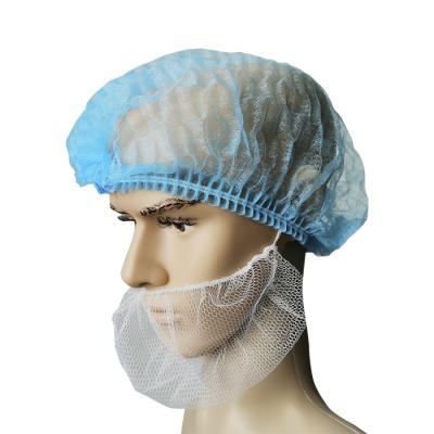 China Chinese Hospital Supplier Disposable Nylon Surgeon Hood Surgeons Head And White Beard Cover for sale