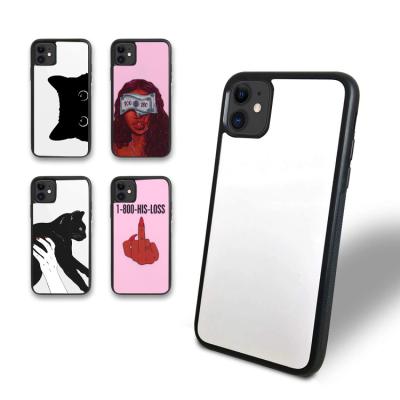 China Anti-knock for iPhone 12 sublimation case, HOCAYU 2D TPU PC blank sublimation phone case cover for iPhone 11 12 13 pro max for sale