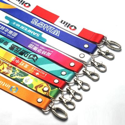 China Polyester Dropshipping Custom Lanyard Keychain, Custom Logo Lanyard, Custom Printed Lanyard for sale