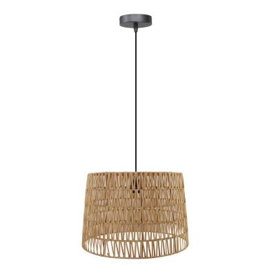 China Modern handmade rattan pendant lamp for cafe and restaurant, bamboo shade only available for sale