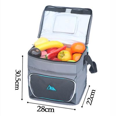 China 18L Outdoor Waterproof PVC Bag Lunch Bag Portable Camping Picnic Cooler Bag for sale