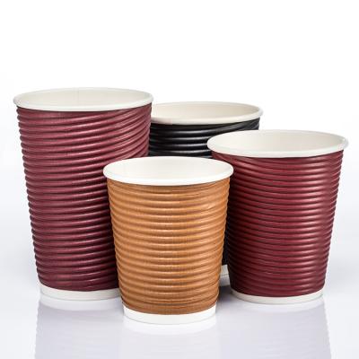 China Biodegradable Coffee Packaging Feature And Cups&Saucers Drinkware Disposable Type Paper Cup for sale