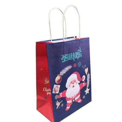 China Wholesale Custom Shopping Gift Disposable Take Away Kraft Paper Grocery Bag Brown Kraft Paper Bag With Handle for sale