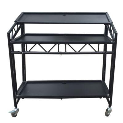 China Foldable Mobile DJ Counter Desk Events Aluminum DJ Truss Booth for sale