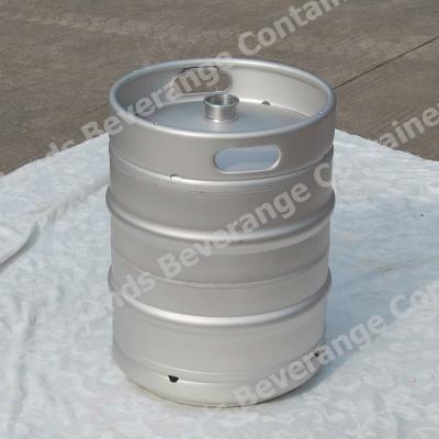 China 50Liter beer stainless steel keg with sanke adjustment for sale